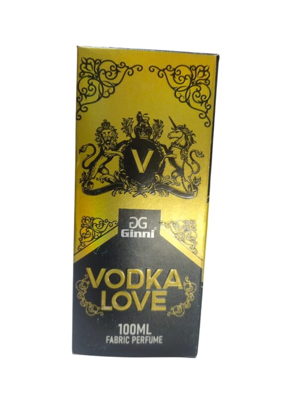 Ginni Vodka Love Eau De Perfume for Men & Women Fabric Perfume 100ml - Image 2