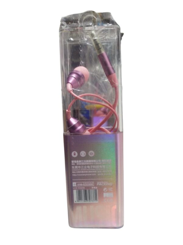 Wired Earphones with Mic |Durable Tangle-Free Cable, Comfortable Fit for Smartphones & Laptops - Image 2