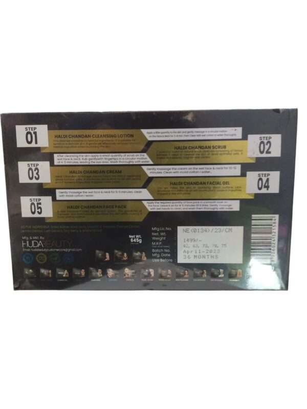 Huda beauty haldi facial kit - Image 2