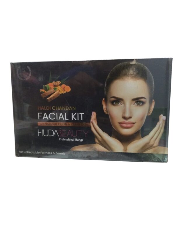 Huda beauty haldi facial kit